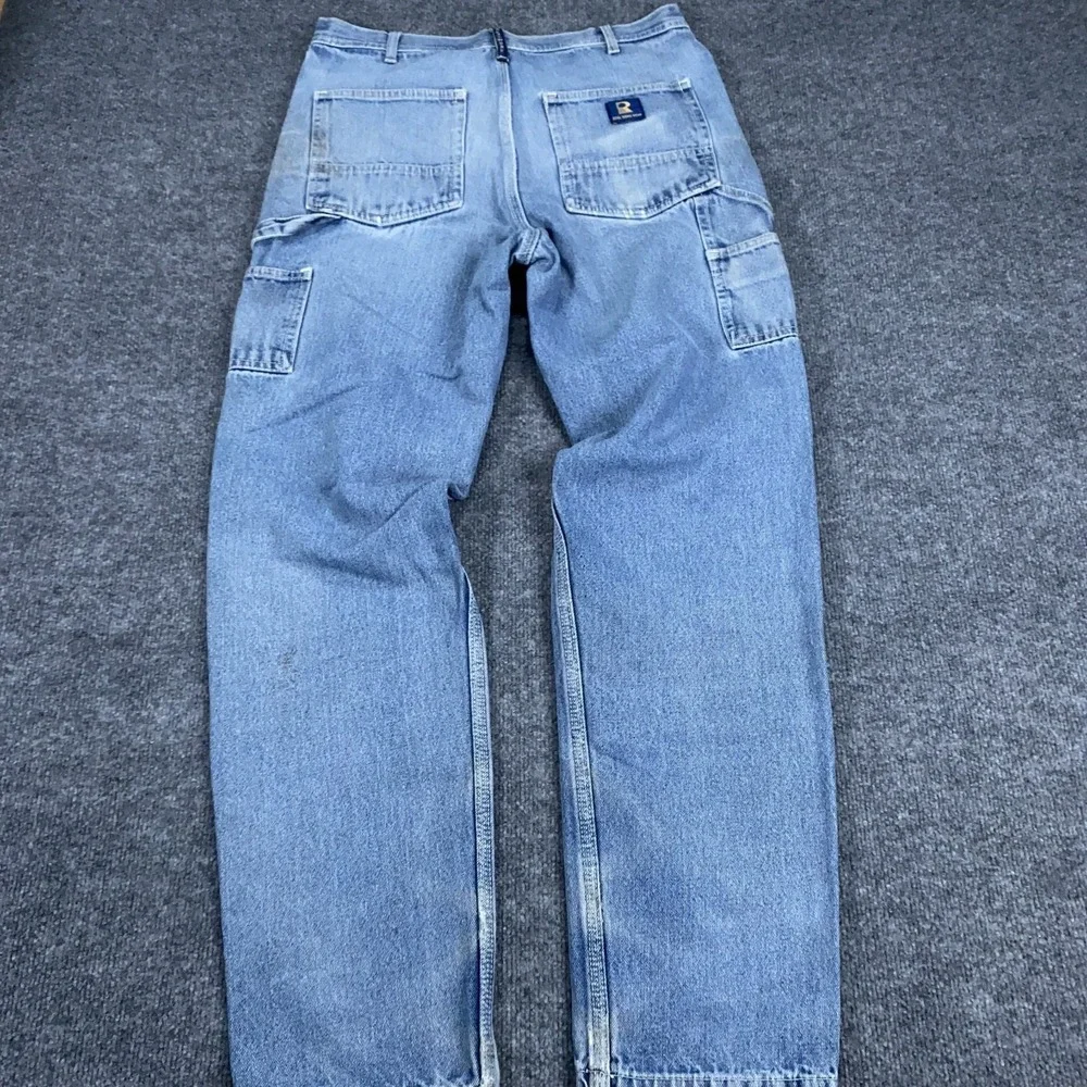 Vtg Real WorkWear Carpenter Jeans Mens 32x32 Paint Splatter Distressed Y2K‎ Gorp